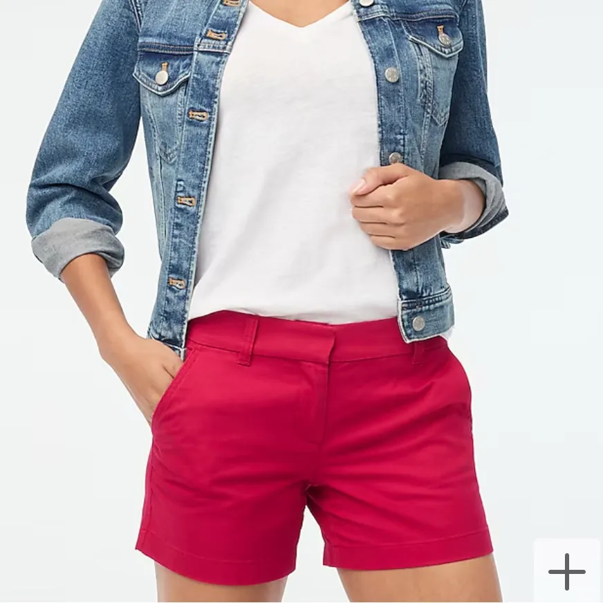 J. Crew Factory black 5” chino shorts Size 8 - Image 6