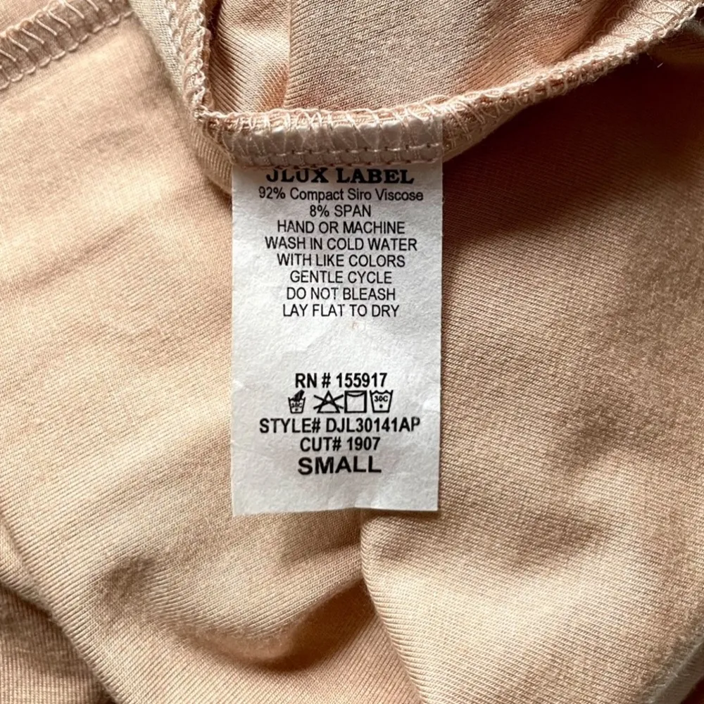 NWT JLUXLABEL Sleeveless Stretch Bodycon Dress - Image 3