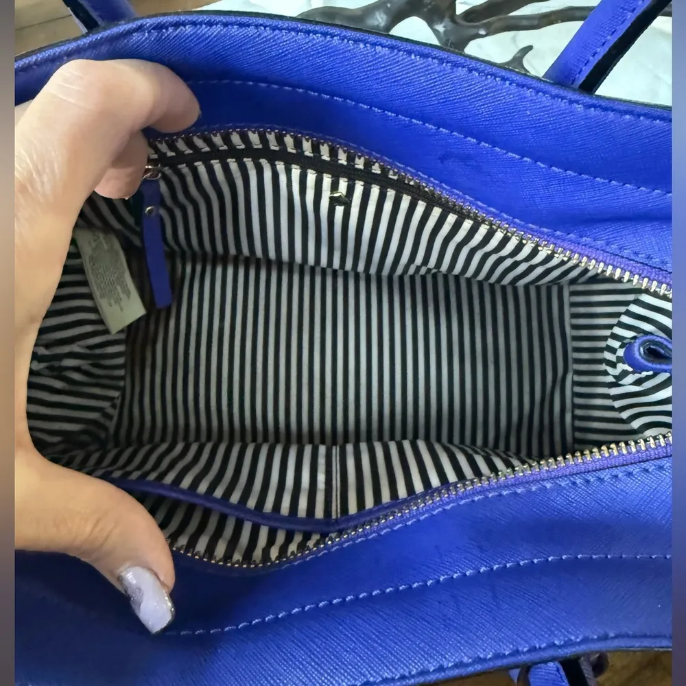 Kate Spade Cameron Street small Candace nightlife Blue & Stacy wallet - Image 6