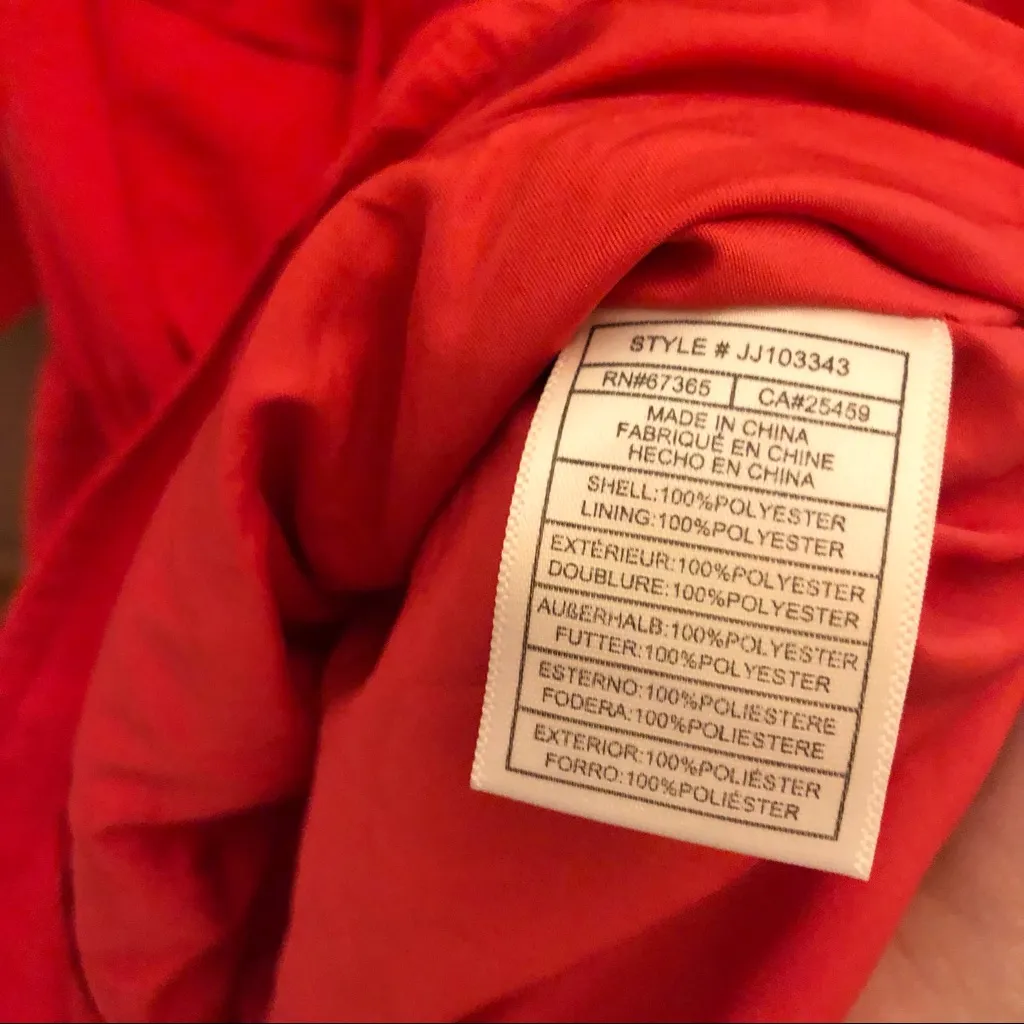 Jack by‎ BB Dakota Showstopper Off Shoulder Ruffle Romper Red XS - Image 7