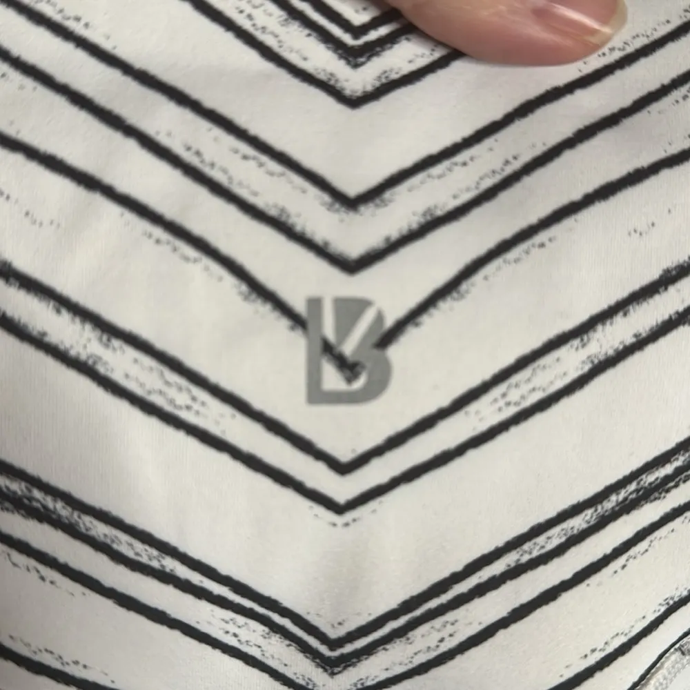 BuffBunny Slay Leggings Zebra White Black Size Medium - Image 8