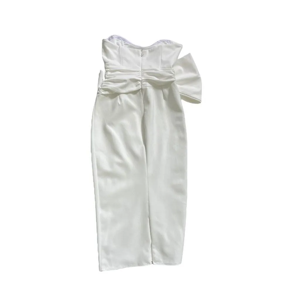 Katie May Natalie Dress in Ivory‎ - Image 4
