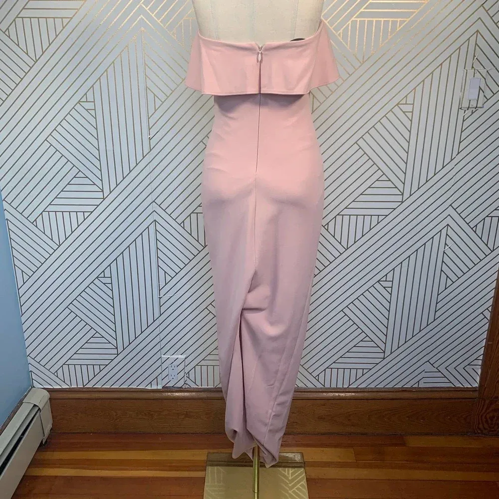 Nookie‎ Hermosa Strapless Gown in Blush Pink - Image 9