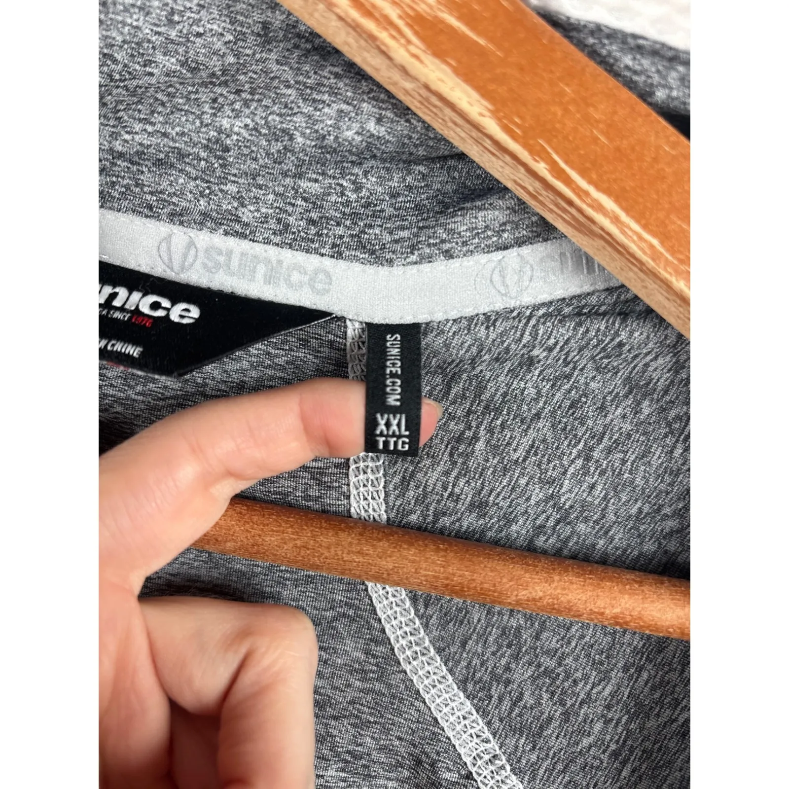 Sunice Womens‎ Ryder Cup 2016 Hazeltine Golf Jacket Athletic Full Zip Grey XXL Gray - Image 15