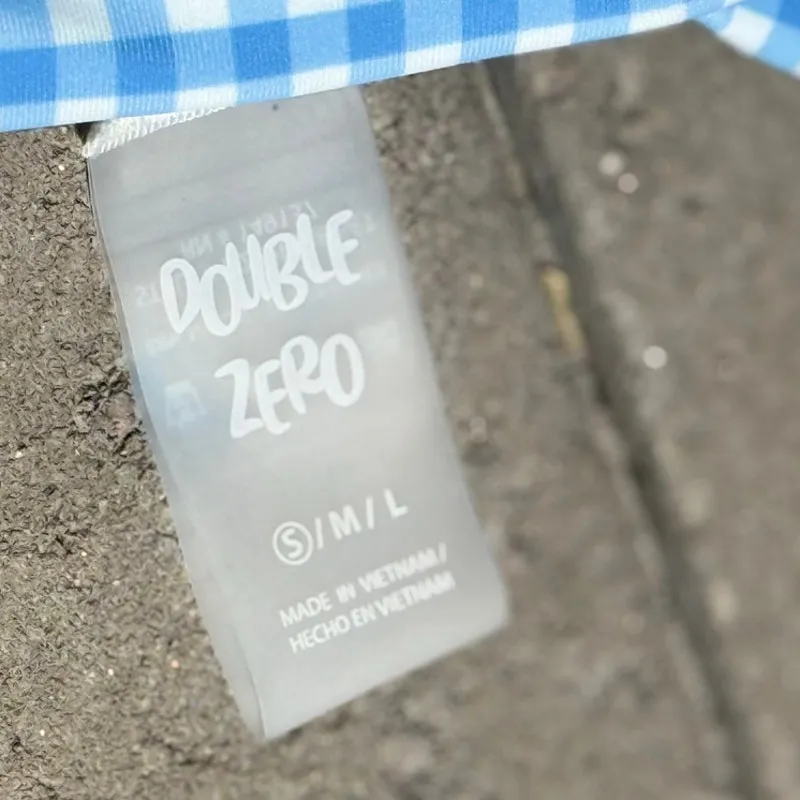 Double Zero Blue Gingham 2 Piece Bikinis‎ Set Cottagecore Fairy Milkmaid Beach - Image 3