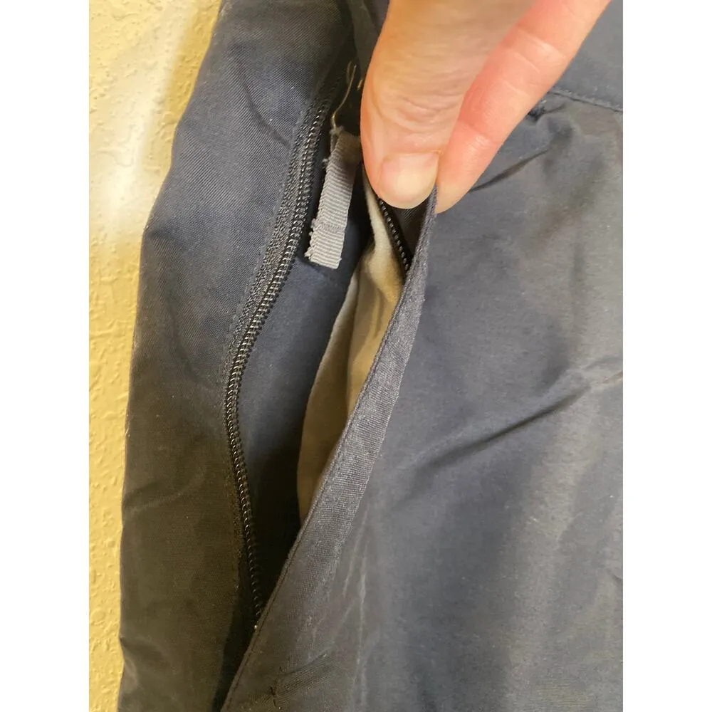 Burton Formula Women’s Blk Snowboarding Pants Sz Lg Zippers Pockets Winter Warm - Image 2