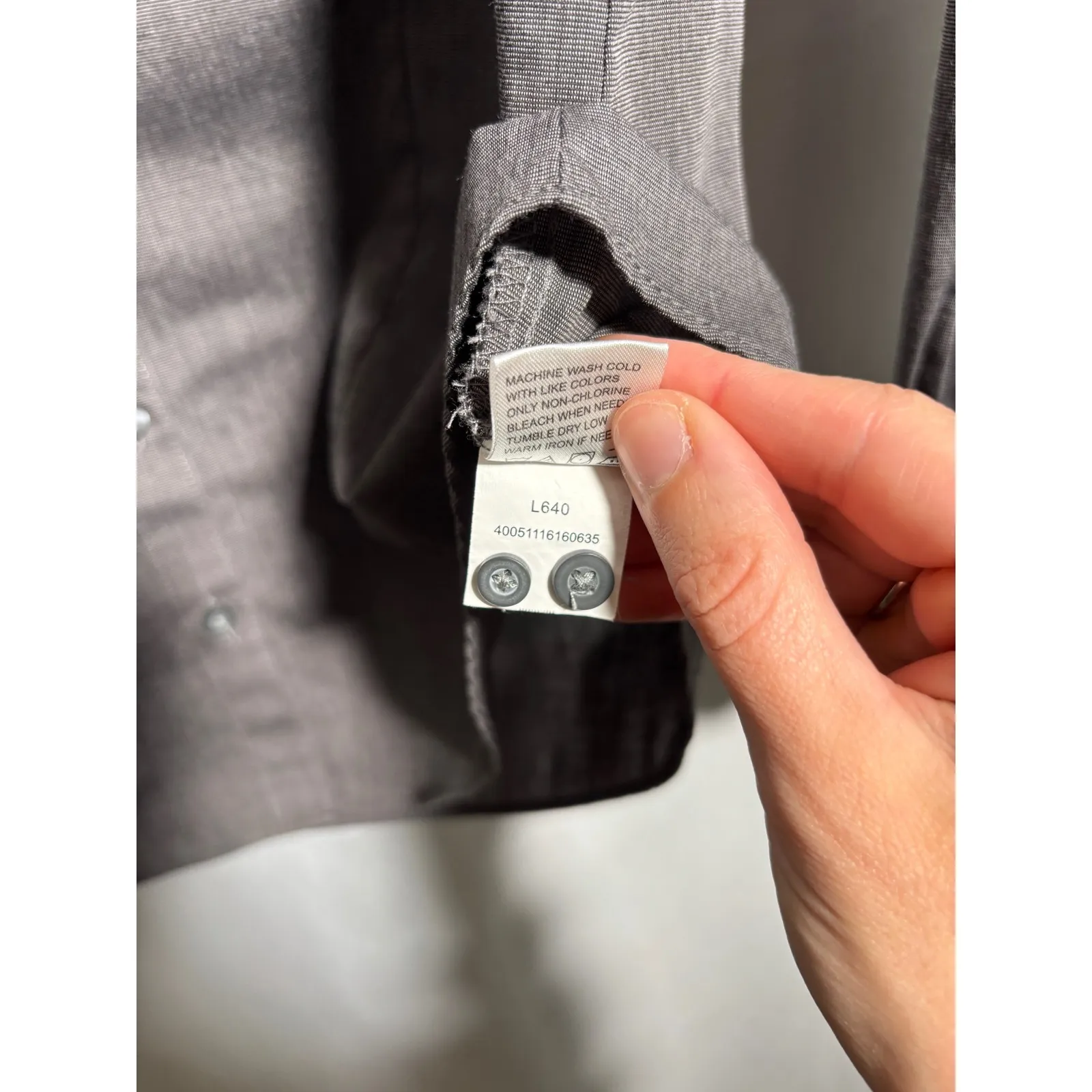 Vintage Key Bank Teller‎ Uniform Shirt Long Sleeve Button Up Top Retro Womens S - Image 6