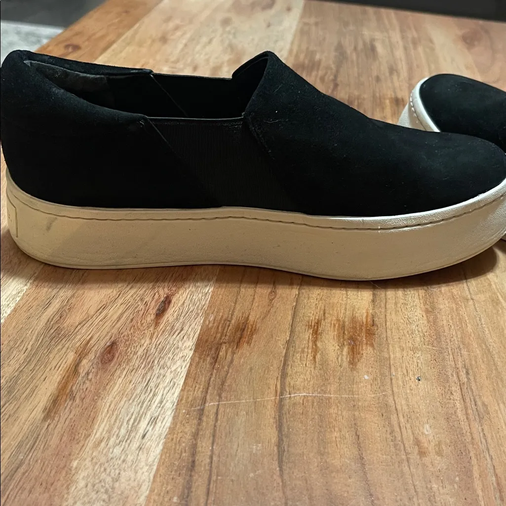 Vince Black Slip-On Loafers - Image 10