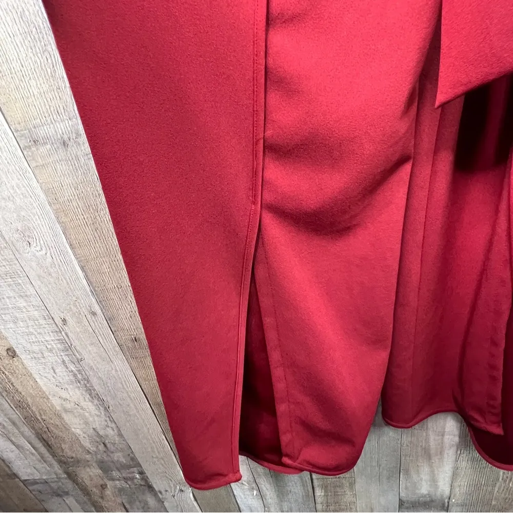 Rachel Rachel Roy XXL Redwood Sweetheart Neck Flutter Sleeve Jumpsuit Ba… Red - Image 7