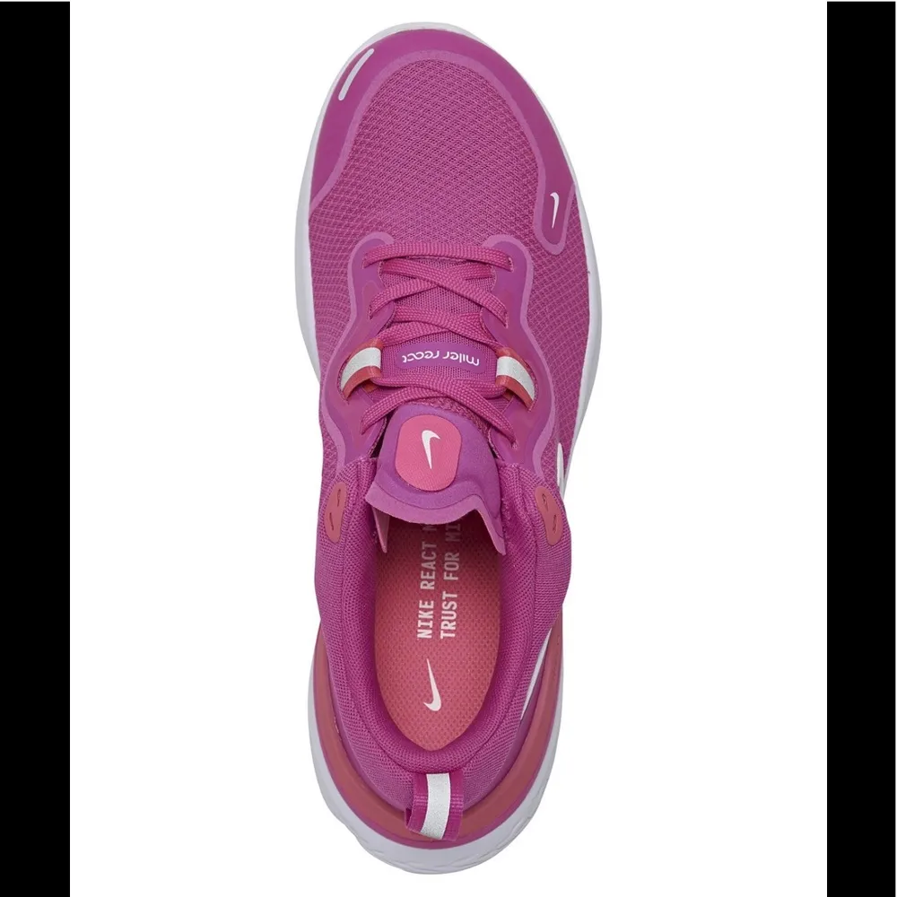WOMENS Hot Pink NIKE MILER SIZE 8 Running Shoes Sneakers - Image 2
