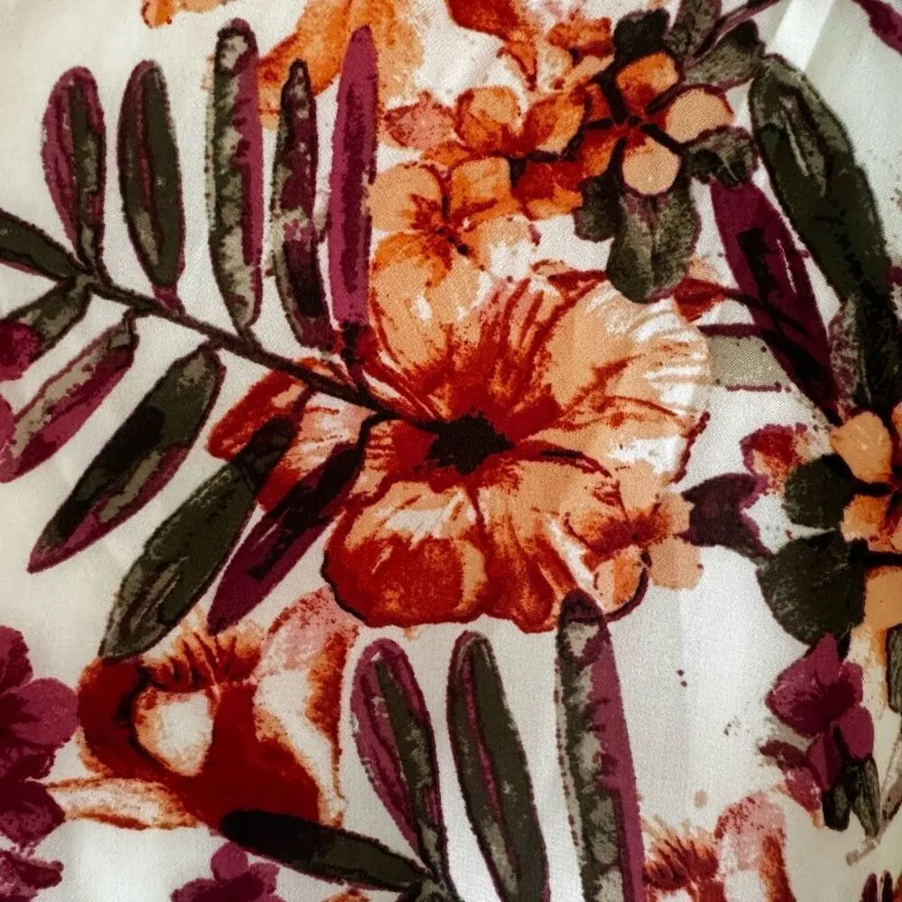 Show Me Your Mumu Jamie Tunic Lined Bohemian Multicolor Floral SZ XS #2392 - Image 9