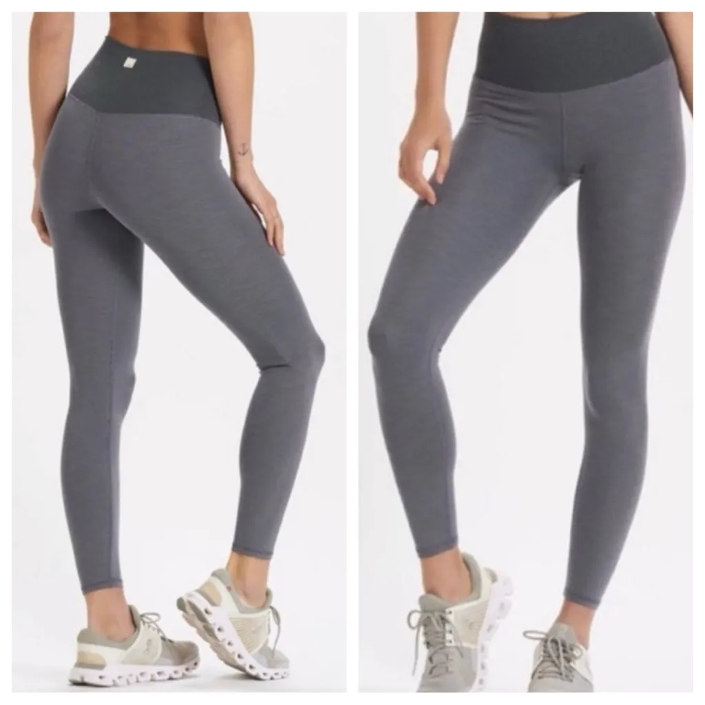 Vuori Lux Rib Studio Gray Legging - Image 2