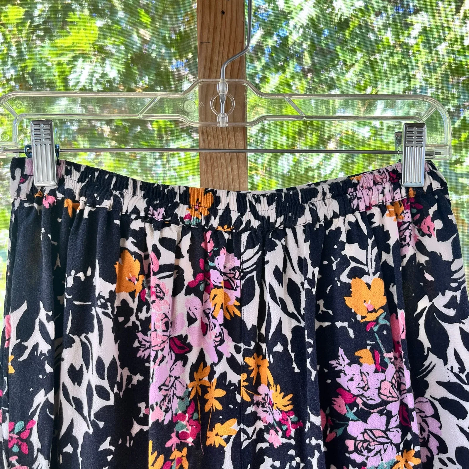 Free People Intimately Women's Late Night Printed Sleep Pants Black Size XS - Image 4