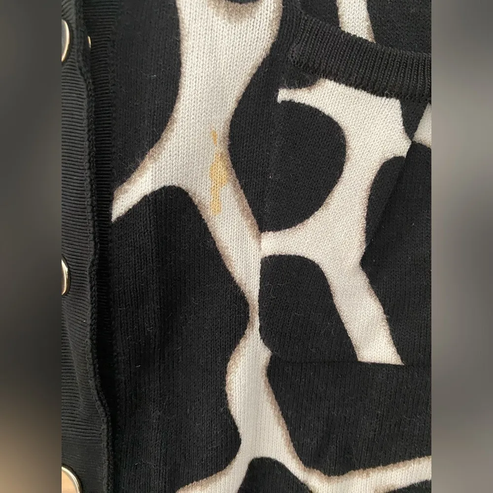 Eccoci cardigan/blouse button down. Black Size M - Image 3