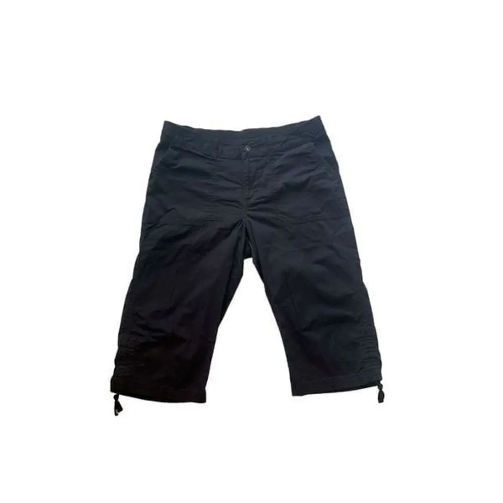 Lee  Black Relaxed fit  Capris pants Size 12 - Image 3