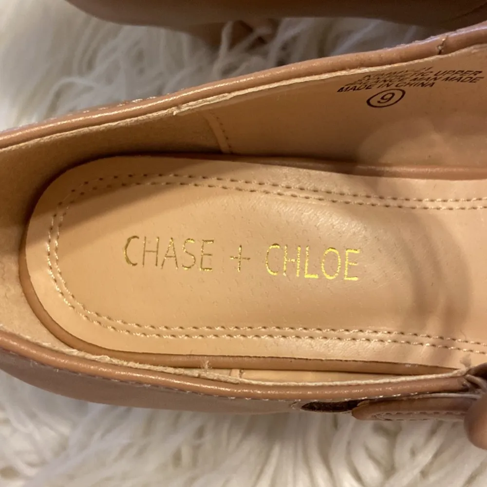 Chase + Chloe Women 👠 size 9 BNWOT color tan - Image 4