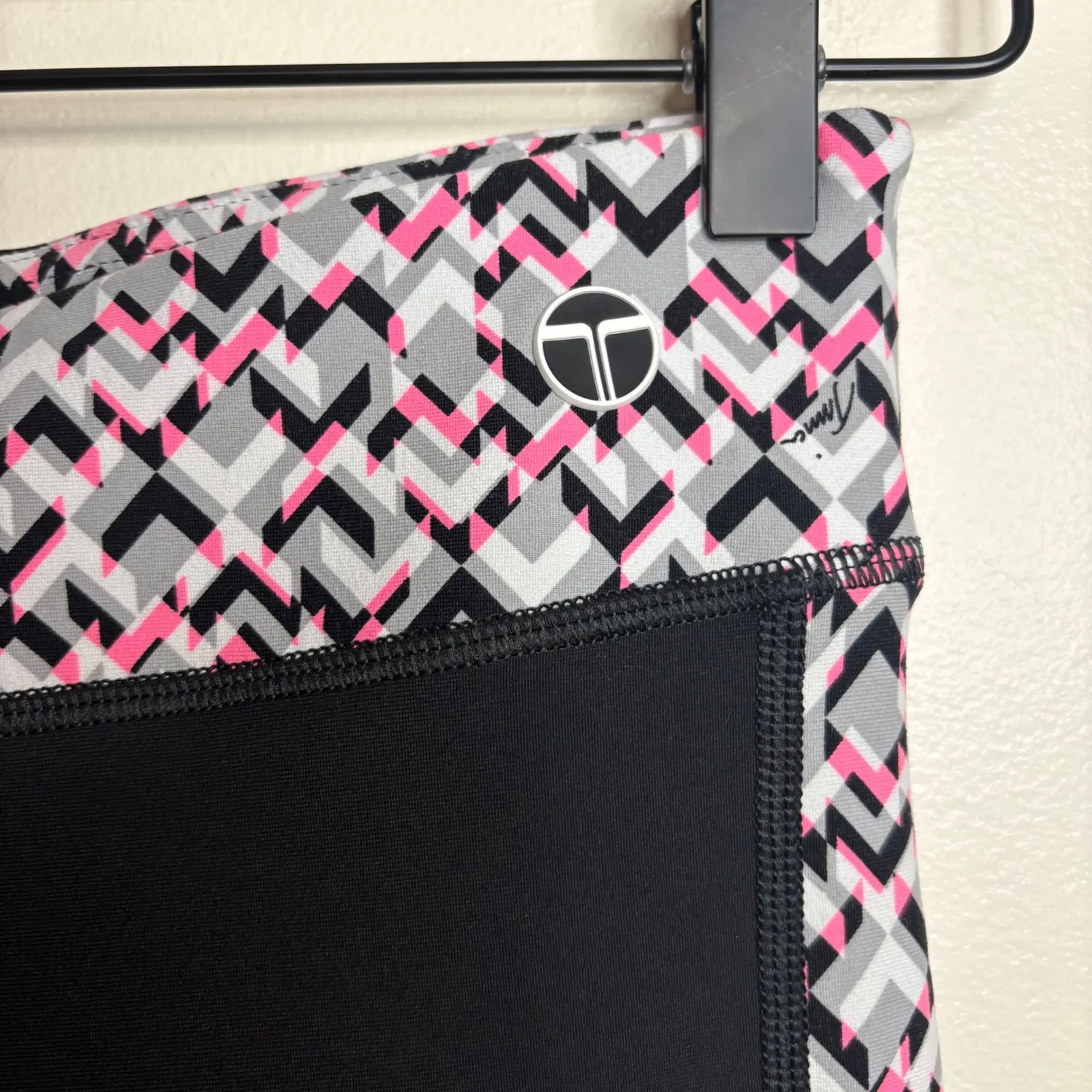 Trina Turk Recreation Leggings Geometric Print Athletic Yoga Pants Size S‎ - Image 3