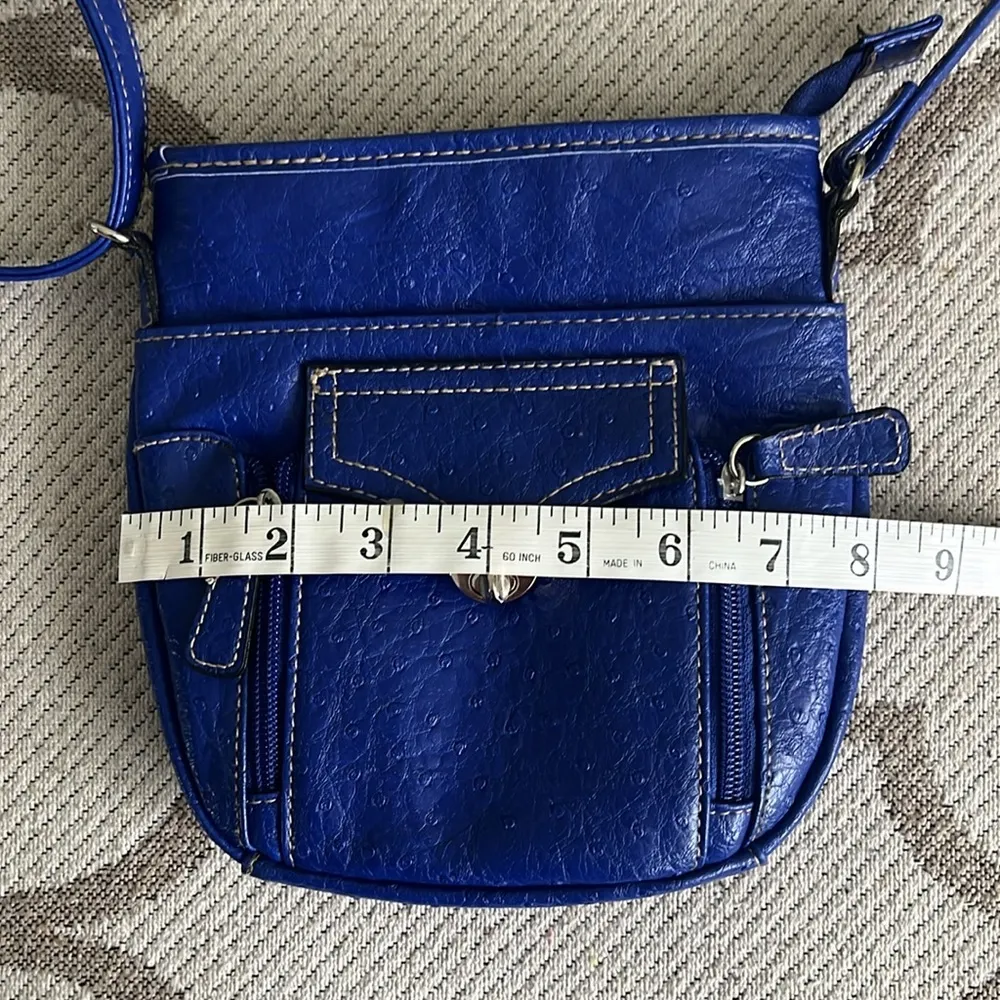 Rosetti royal blue crossbody adjustable strap bag - Image 5