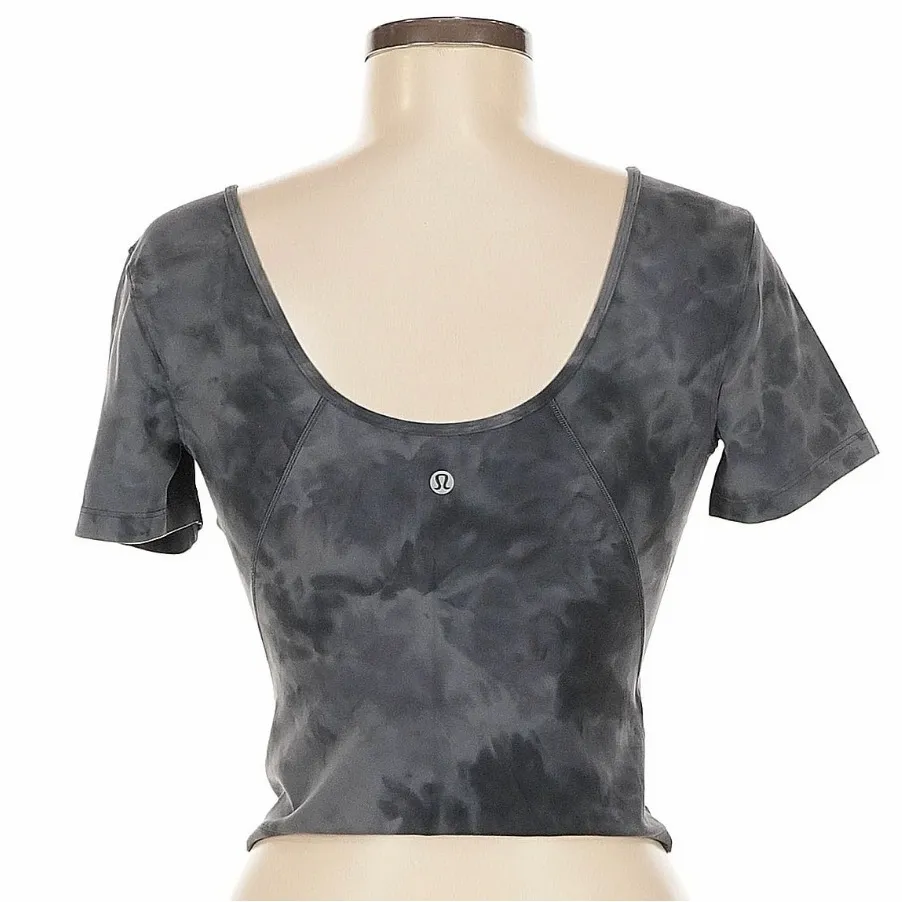lululemon Align Scoop-Back Short-Sleeve Shirt Size 6 - Image 2