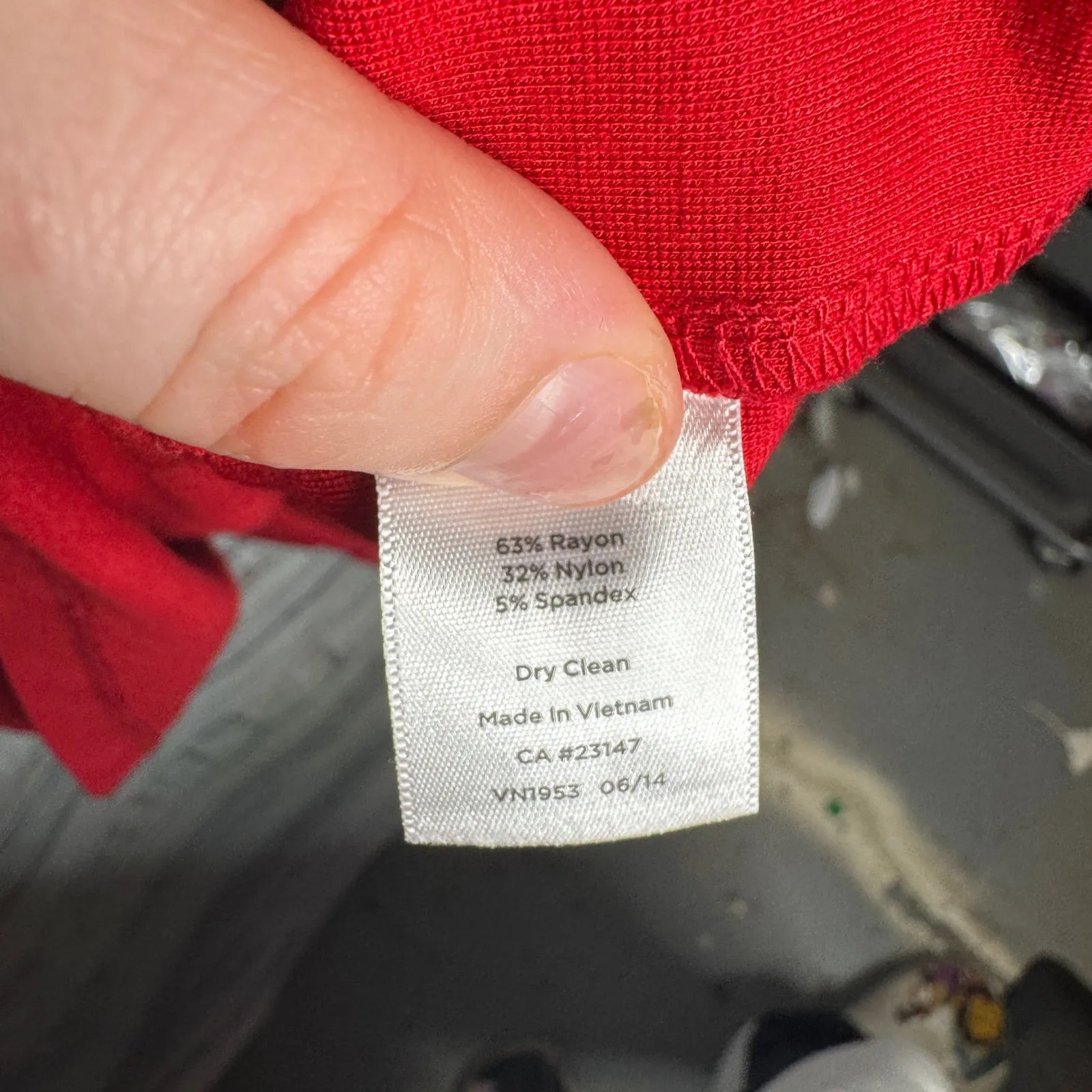 Talbots Red Sleeveless Sheath Dress Size 14 Career Work Office Classic Fit - Image 4