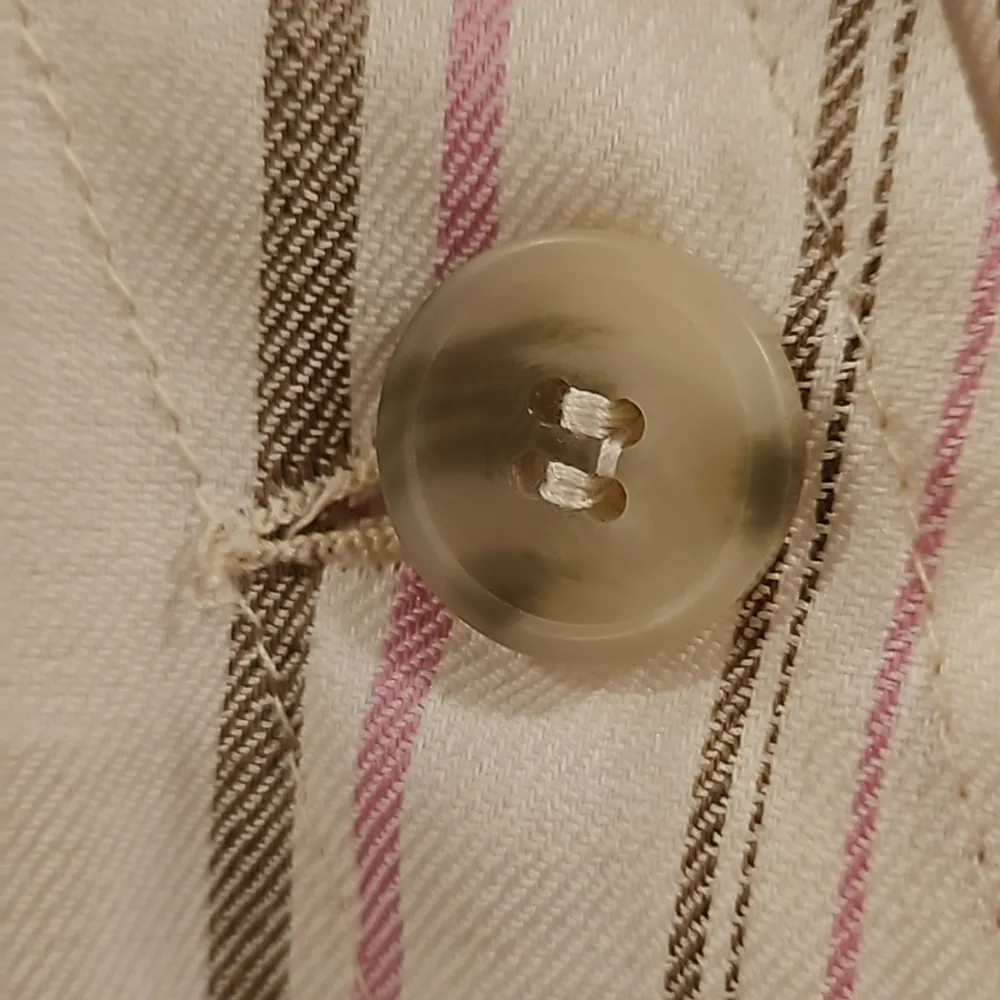 💕TRINA TURK💕 Lyric Theatre Twill Short ~ Tequila Sunrise Striped Print 12 NWT - Image 11