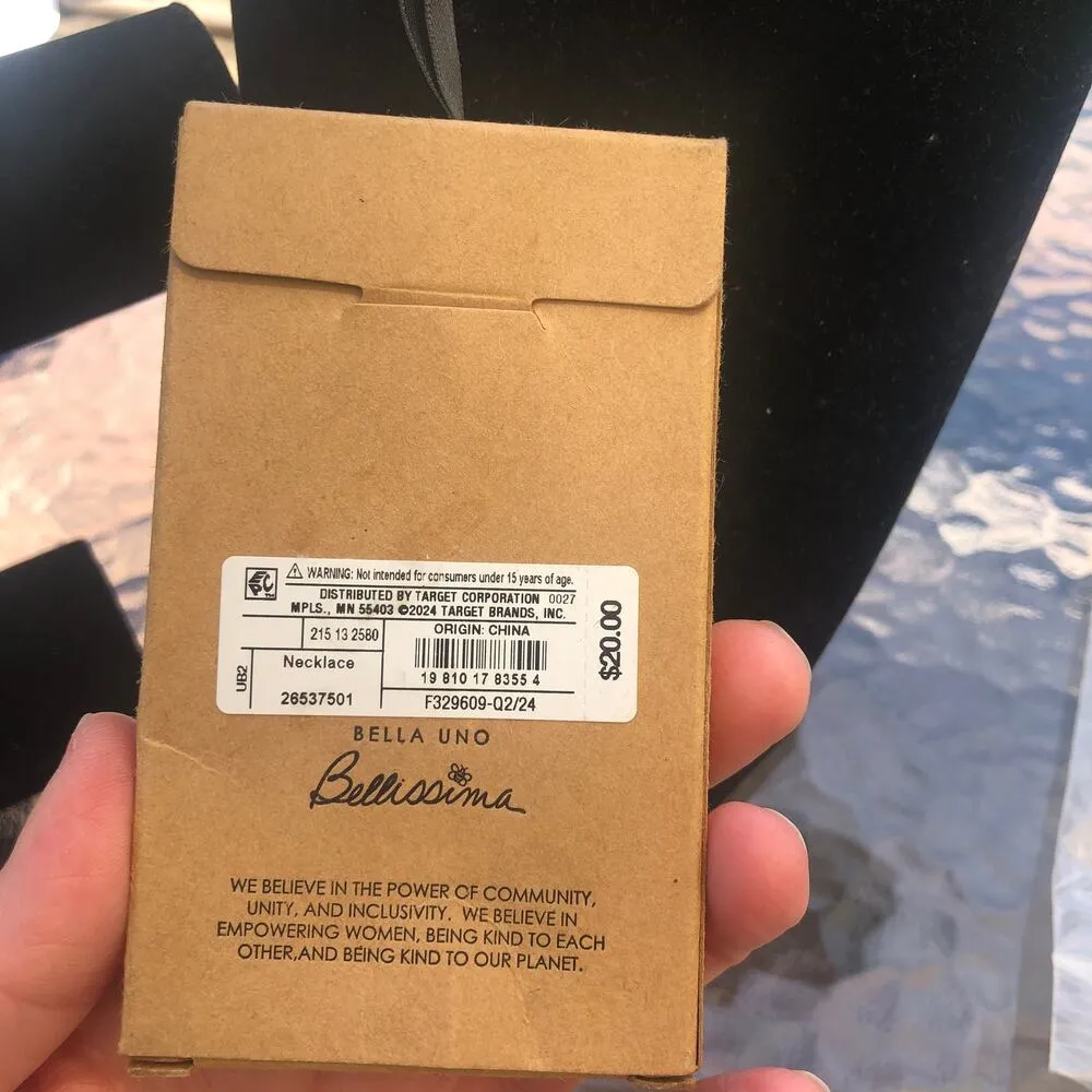 Bellisima Uno 14k Gold Dipped "Optimist" Flower Necklace - Image 4