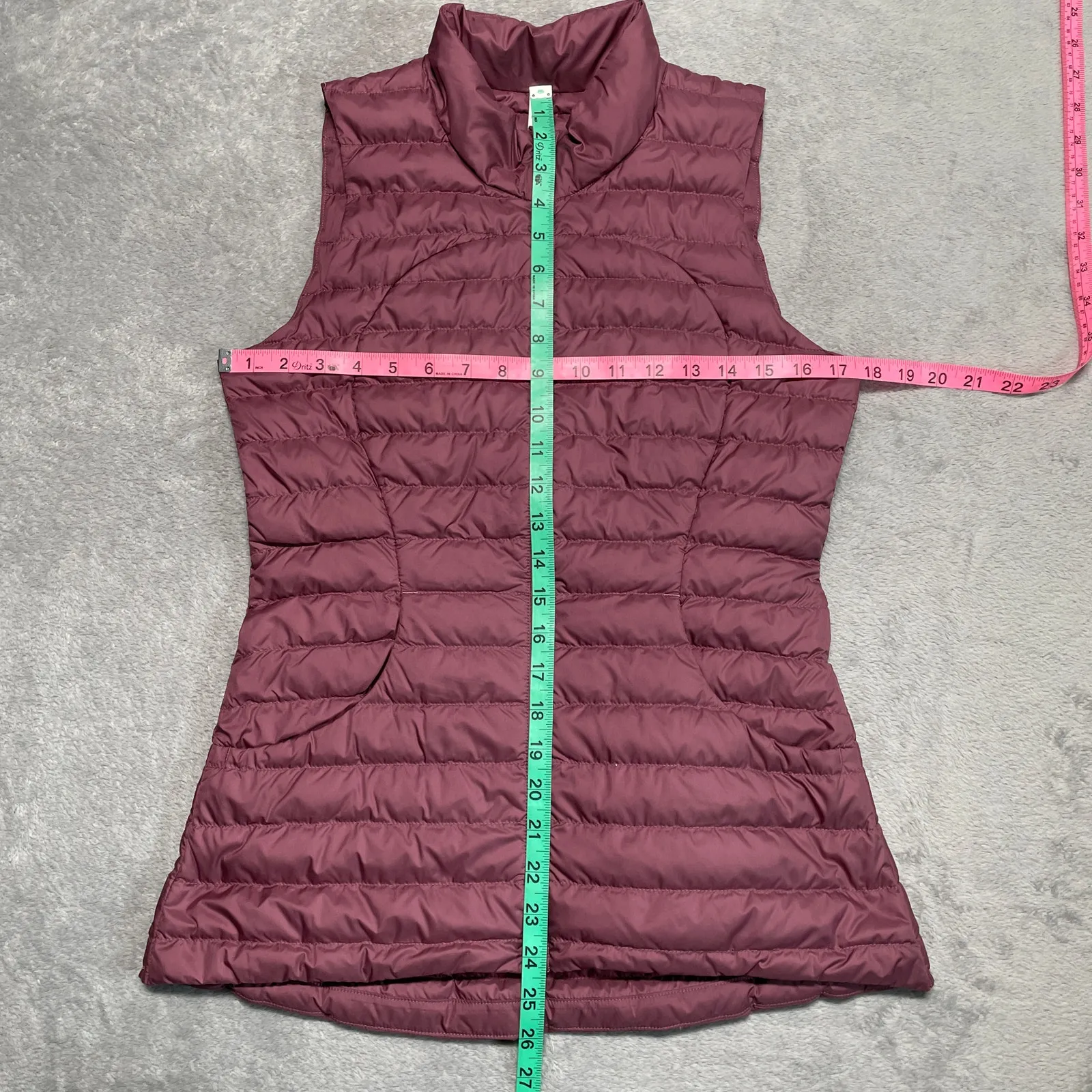 Lululemon Pack It Down Vest 4 Lightweight Packable Travel Goose Outdoor Hiking - Image 9