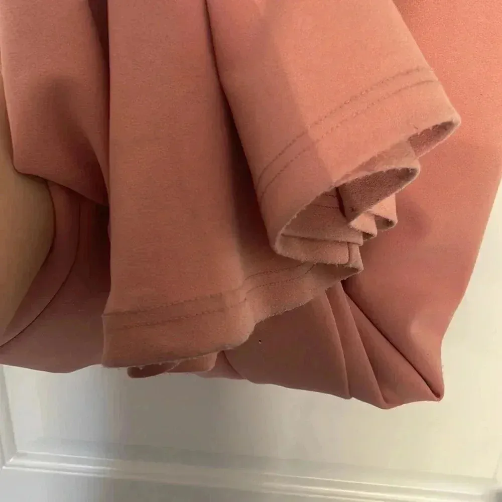 Lulus Aveline Mauve Pink Off-the-Shoulder Maxi Dress Sz S - Image 10