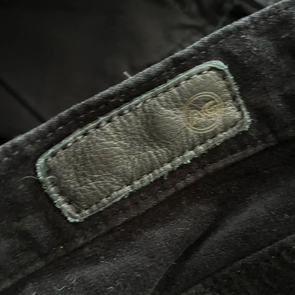 AG Adriano Goldschmied The Legging Super Skinny Velour Jeans - Size 27R - Image 7