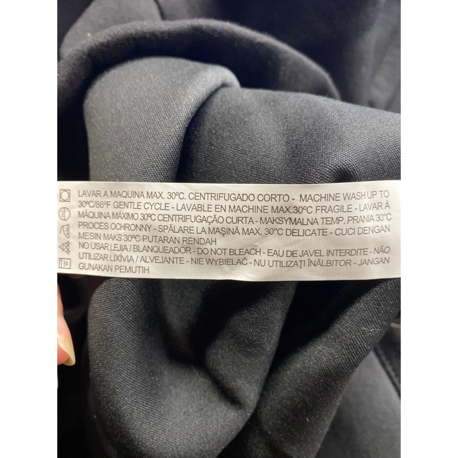 ZARA  Trafulac Women's Small Oversized Black Turtleneck Sweater - Image 4