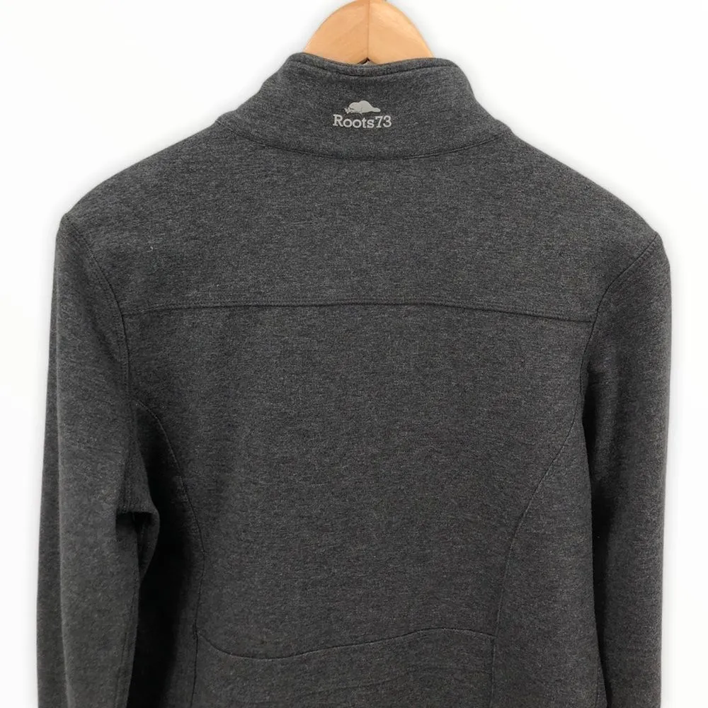 Roots 73 Edenvale Women’s Grey Knit Zippered Jacket - Image 7