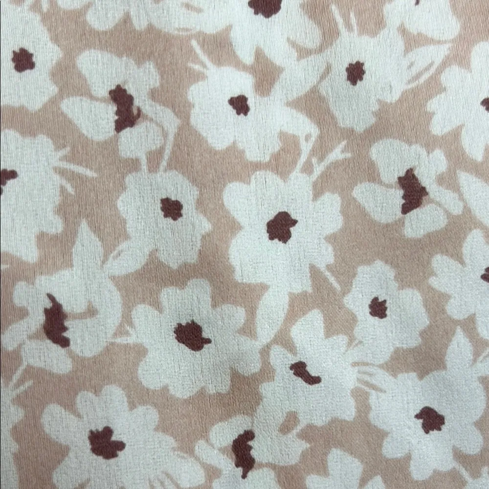 Barefoot Dreams Ditsy Rose Button Down Pajama Top - Image 4