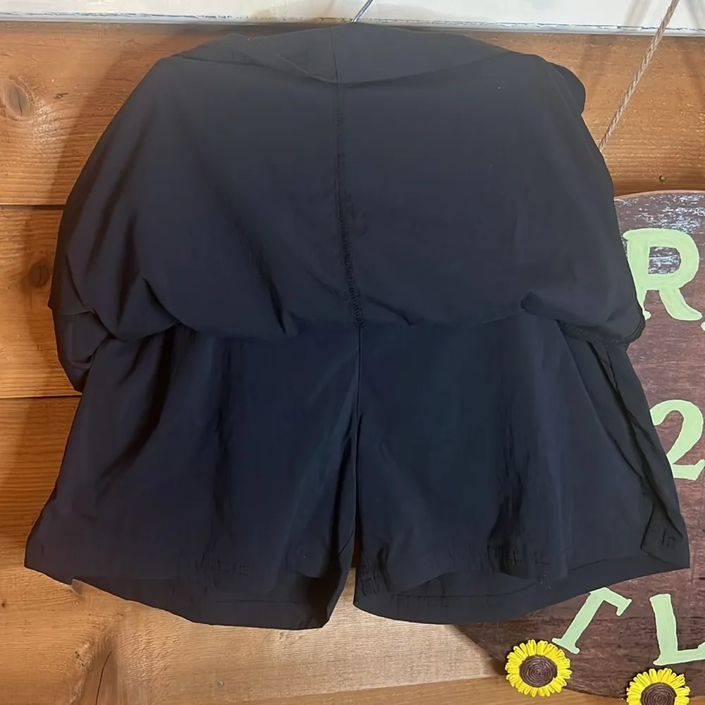 Royal Robbins Discovery Skort Black Skirt Pocket Zip Outdoor Hike Sporty Tennis - Image 7