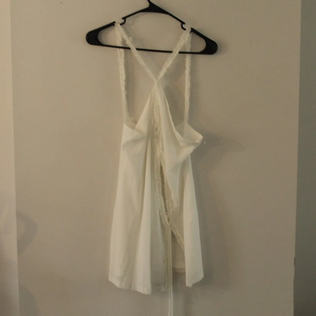 Peppermayo Midnight Rhapsody Ruffle Mini Dress Size 6 - Image 5