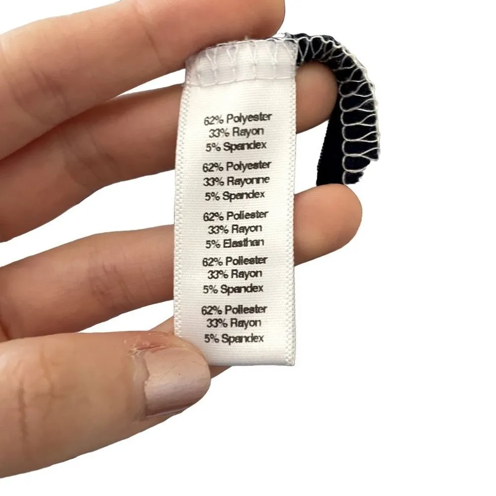 Puella sleeveless blue and white ruched v - Image 4