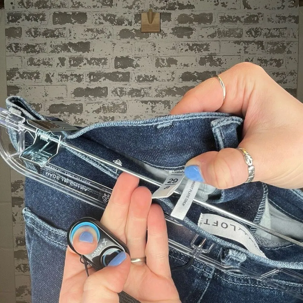 Loft | women dark wash high waist flare cropped - Image 3