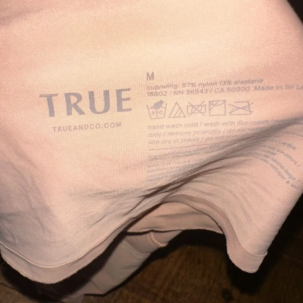 True & Co nude wireless comfortable M v - Image 5