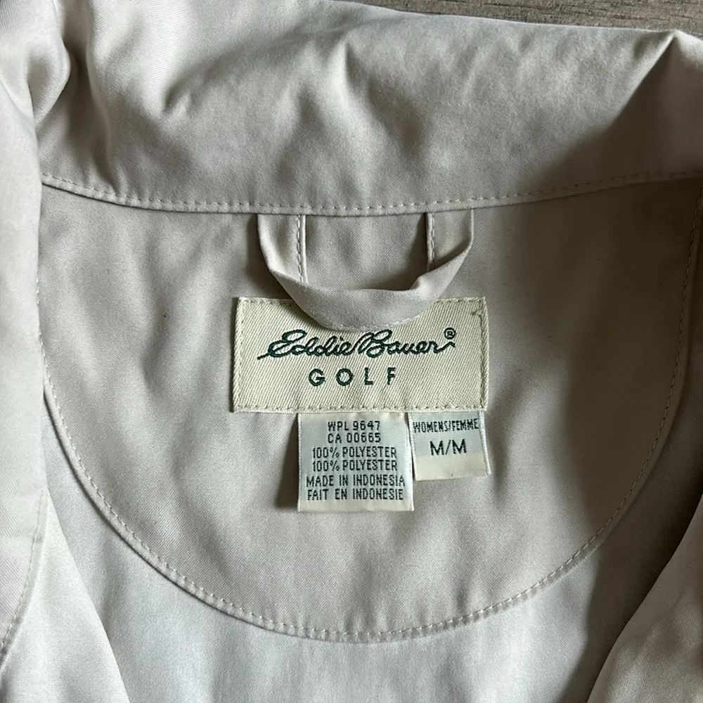 Eddie Bauer gold pullover half zip - Image 2