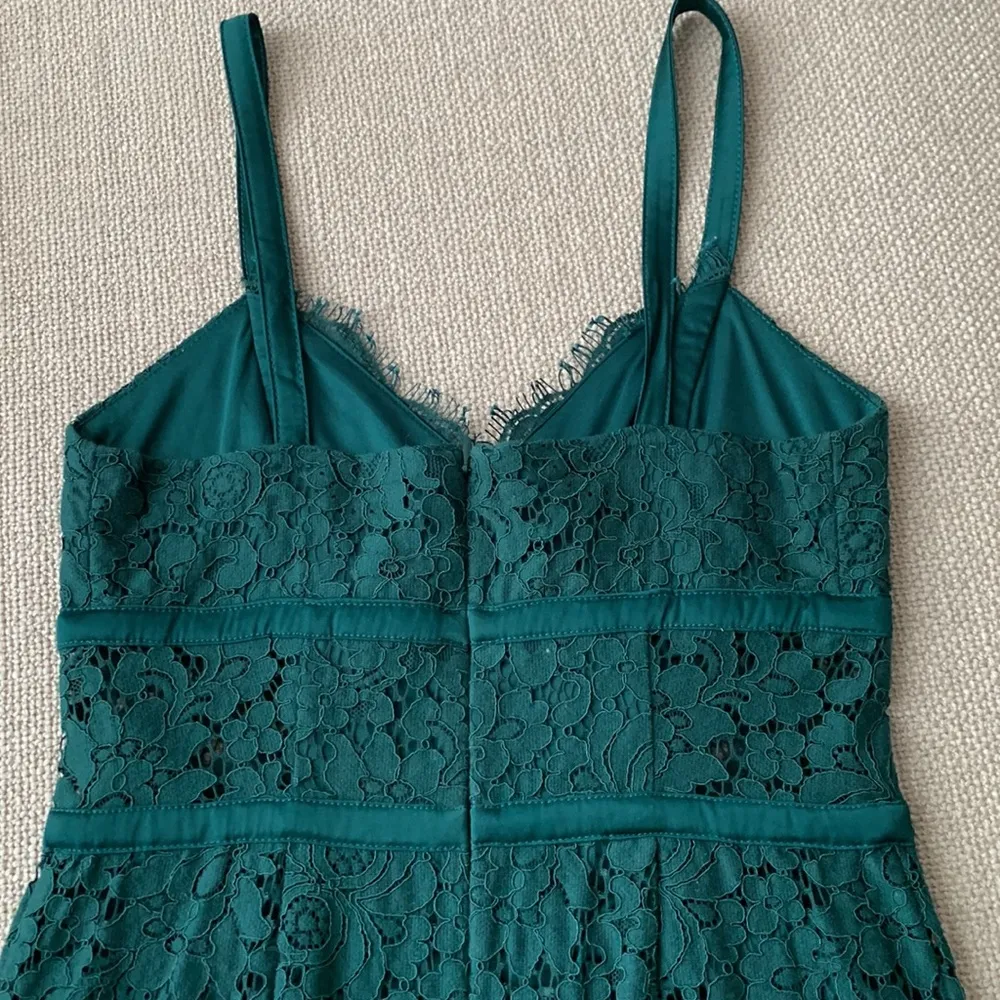 Dark green cocktail dress - Image 3