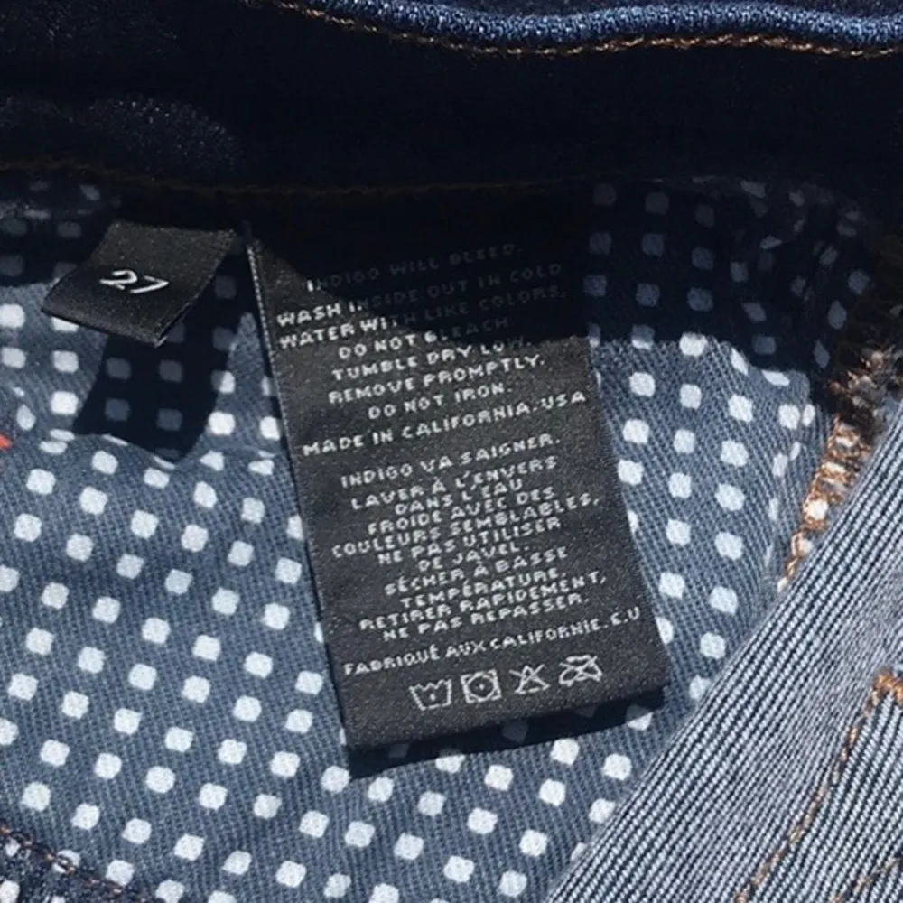 J Brand Midrise Capri Pure Dark Skinny Jeans - Image 8