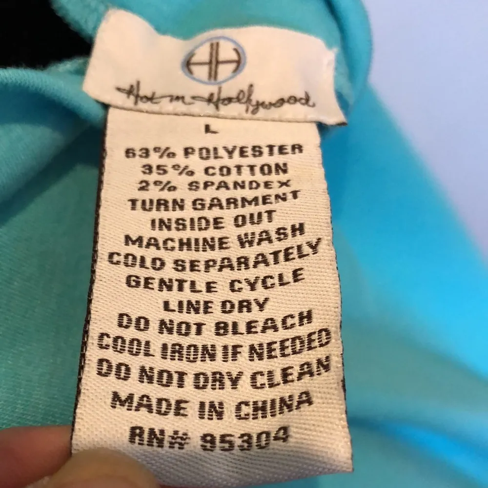 Hot in Hollywood icon convertible dress, teal size large Blue - Image 7