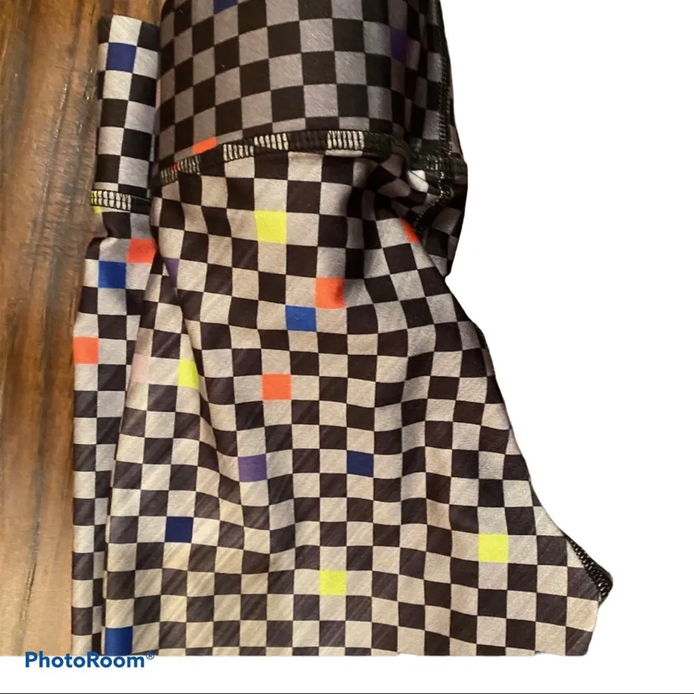 Terez checkered  tall band legging sz S - Image 5