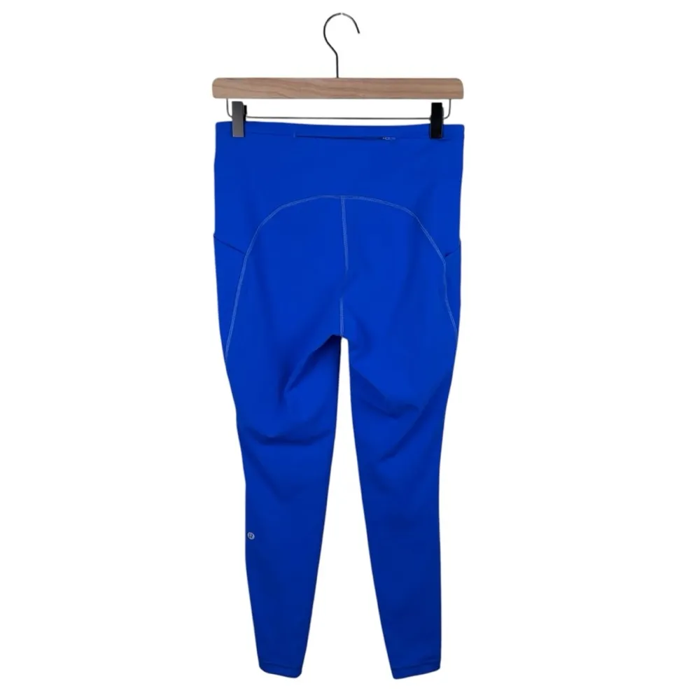 Lululemon Swift Speed High-Rise Tight 28" Blazer Blue Tone Leggings Size 8 - Image 5