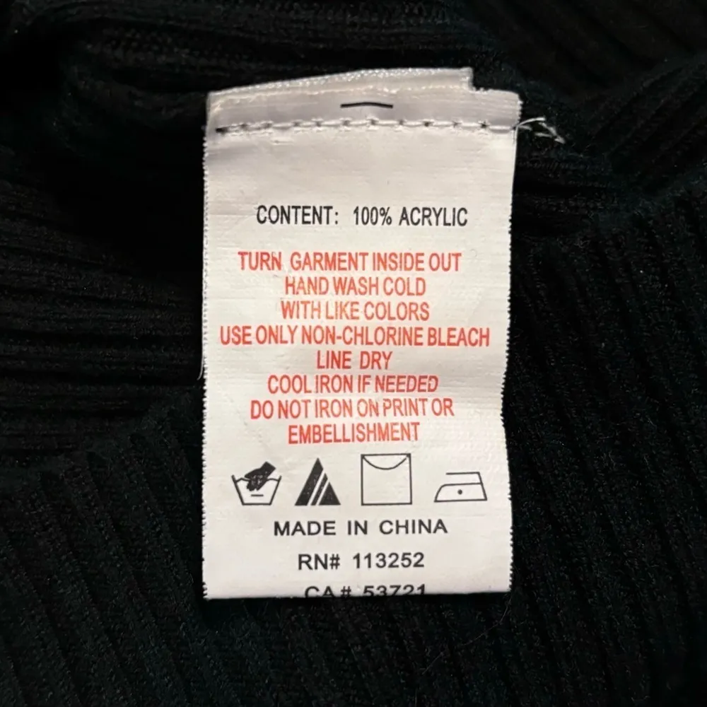 Women’s Y2K Vintage Apple Bottoms black snowflake hooded sweater dress size lg - Image 8