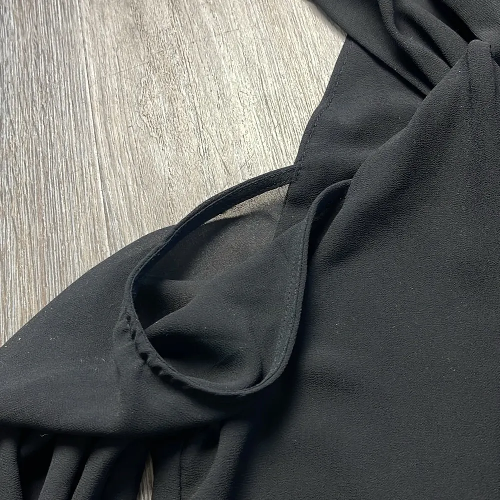 Naked Zebra/VICI Chic Black Cold Shoulder Top - Image 11