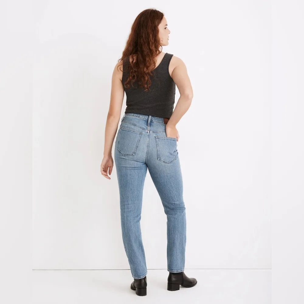 Madewell The Petite Curvy Perfect Vintage Jean in Banner Wash Size 32P - Image 3