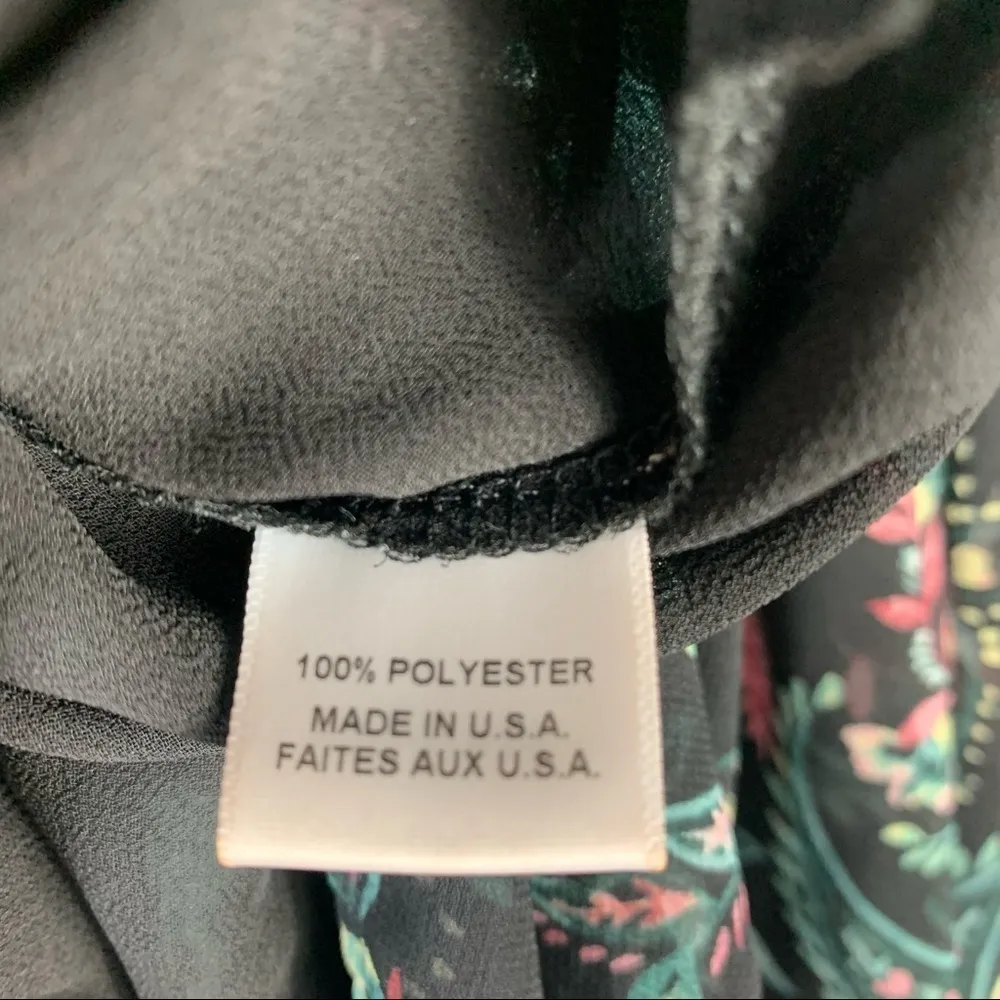 Misa Los Angeles Zahra Paisley Dark Floral Midi Dress Size small - Image 10