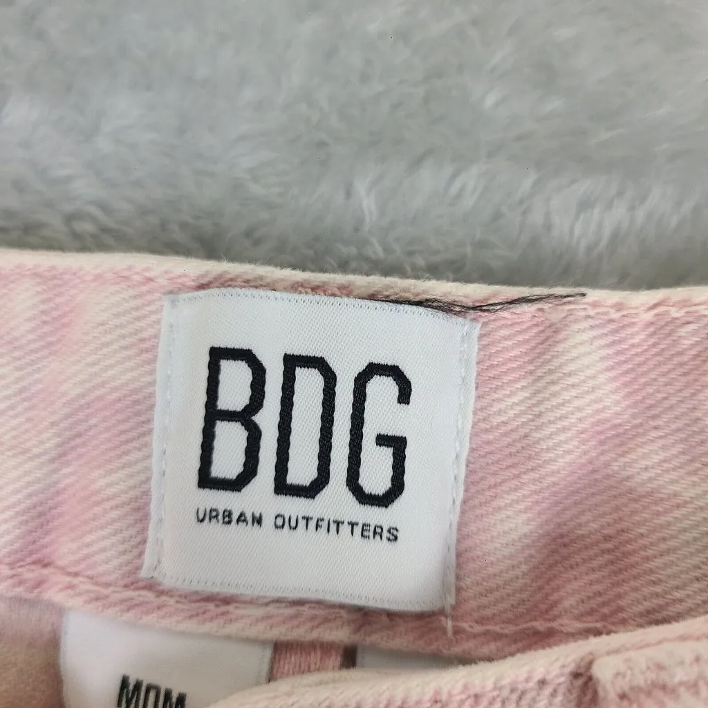 BDG urban outfitters Mom Jeans‎ Womens size W25 pink acid wash Retro - Image 2