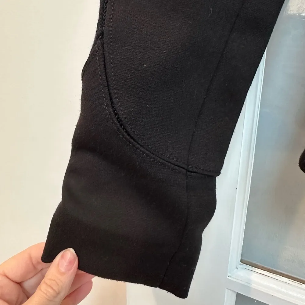 Robert Rodriguez Black Blazer Notched Lapels Fitted Waist Stretchy Size 4 Small - Image 5