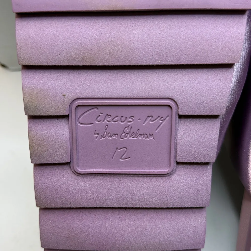 Circus NY by Sam Edelman Estelle Double Knotted Footbed Sandals- Orchid- Size 12 - Image 9